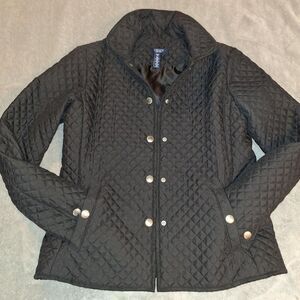 Chaps Quilted Equestrian Chore Riding Jacket Size Medium